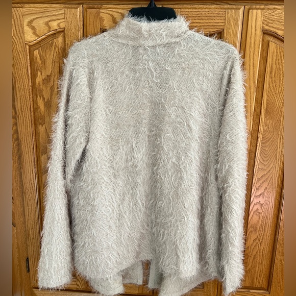 NWT Colleen Lopez Fuzzy Open Cardigan - Picture 11 of 13